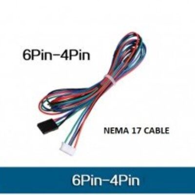 4pin to 6pin 2m Long cable for Nema17 motor
