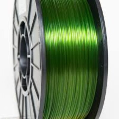 PLA High Quality Transparent Green Color 1.75mm/1Kg Reel