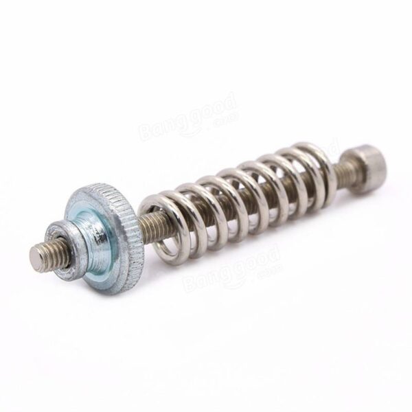 3D Printer Bed Leveling M3 Screw with SPRING and Hand Knob