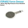 FSR402 Flexible Film Force Sensitive Resistor Pressure Sensor 18mm Round 20g-6Kg