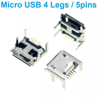 micro USB 5pin SMD Connector 4 Legs