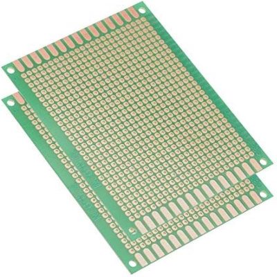 Perforated holes PCB 9x7CM fiber tinplated universal circuit test soldering board