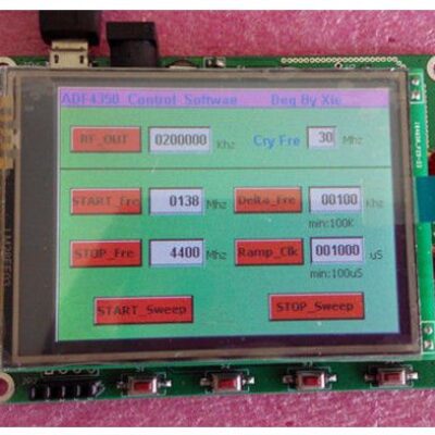 ADF4351 DDS RF Signal Generator 35MHZ-4.4GHZ with TFT touch screen