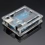 Transparent & Wood Acrylic Shell Box For Arduino UNO R3 Board