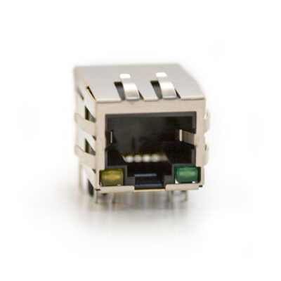 RJ45 8-Pin PCB Mount Ethernet shielded socket with built in transformer HR911105A HY911105A