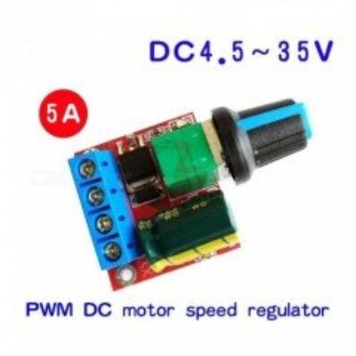 PWM DC motor speed controller Driver 5A (4.5V-35V)