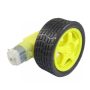 Smart Car DC Motor With Wheel (Motor+wheel)