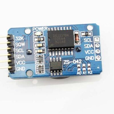 Extremely Accurate RTC Module ( On-board DS3231 I2C real-time clock chip, 24C32 32K I2C EEPROM memory)