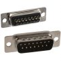 DB15 on Cable Connector Male