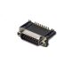DB15 on PCB Connector Male