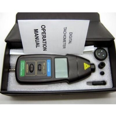 DT-2236C Digital Laser Photo Tachometer Speed Gauge Contact and Non-contact Tachometer