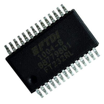 FT232RL IC USB Bridge, USB to UART USB 2.0 UART Interface 28-SSOP