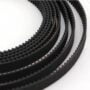 GT2 Timing Black Rubber Belt per meter for 3D Printer