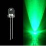 LED High Emission Clear GREEN 5mm