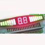 LED ARRAY BAR with two digit 7 inchsegment 0.36
