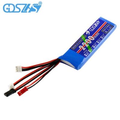 LITHIUM POLYMER ( LIPO) RECHARGEABLE BATTERY 11.1V 2200MAH 40C for Drone RC Helicopter