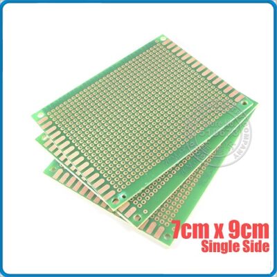 Perforated holes PCB 9x7CM fiber tinplated universal circuit test soldering board