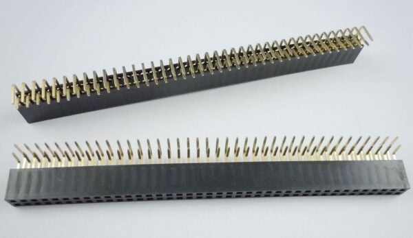 Pin Header Female 2x40 Right Angle 2.54mm