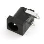 DC barrel jack PCB Mount 2.1mm