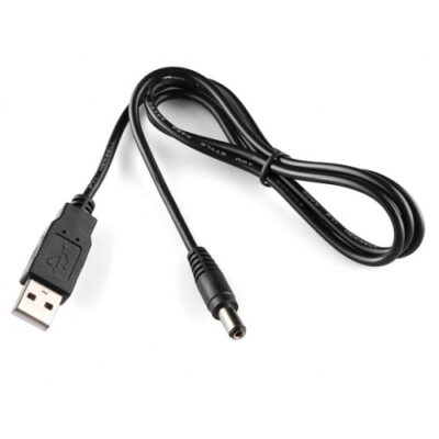 USB to Barrel Jack 5.5mm Cable