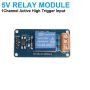 Relay Module 5V 1CH Active High Trigger Input Signal