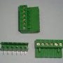 6P SCREW TERMINAL BLOCK M/F 6 POLE 5.0MM