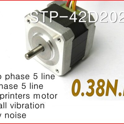 STEPPER MOTOR for 3D printer and small DIY CNC 42D2022 NEMA17 0.38N.m 1.2A