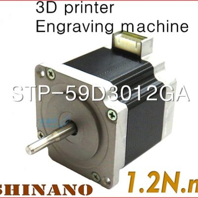 STEPPER MOTOR for 3D printer and small DIY CNC 59D3012GA NEMA23 1.2N.m 2.5A