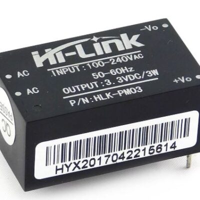 Ultra-compact power supply module HLK-PM03 100-240V / 3.3V 1000mA