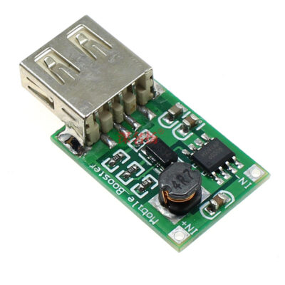 DC-DC (2.0~5V) to 5V boost module 1.2A current 1200ma with USB female socket