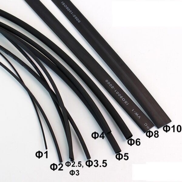 Heat shrink tubing cables shrinkable tube 6mm x 1M-