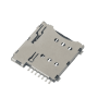 6 Pin MICRO SIM card PUSH holder