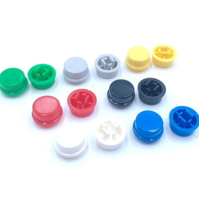 Plastic Round Cap for 12×12 push Button