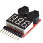 Battery Level Alarm buzzer Voltage Display for Lithium Battery 1S~8S