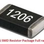 1206 SMD Resistor Package accuracy Full Range 170 Values 25 each total 4250pcs