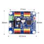 16 Channel PWM Servo Controller Board Module with USB port for for SG90 MG995 Arduino Robot Raspberry Pi