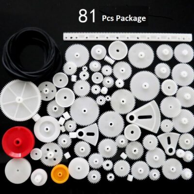 DIY 81 Pieces Plastic Gear Set