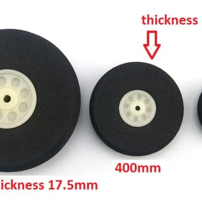 40mm DIY Sponge Wheel Tire Model for fixed wing fighter aircraft landing wheel lighter than rubber wheel accessories