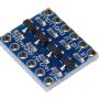 Bi-Directional 4-way level conversion module logic 3.3V to 5V , 5V to 3.3V IIC UART SPI