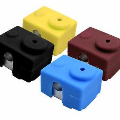 3D Printer Accessories Aluminum Block Silicon Sleeve MK7 MK8 MK9 Heating High Temperature Resistance up to 280 ℃