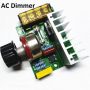 AC Thyrestor Load Regulator Dimmer Controller 4000W OutPut 0-220v AC