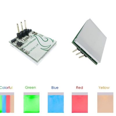 HTTM Capacitive Touch Switch Color RGB Blue Red Yellow Green