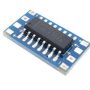 Mini RS232 MAX3232 To TTL level conversion board serial conversion module