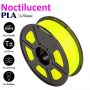UGE Brand Filament PLA Noctilucent 1.75mm Shining in Dark - Yellow Color Weight 1kg | Excellent Quality