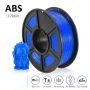 UGE Brand Filament ABS 1.75mm - Blue Color Weight 1kg | Excellent Quality