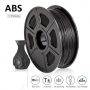 UGE Brand Filament ABS 1.75mm - Black Color Weight 1kg | Excellent Quality