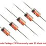 Zener Diode Package 1W Commonly used 15 kinds total 150PCS 1N4727 1N4728 1N4729 1N4730 1N4732 1N4733 1N4734 1N4742 1N4751