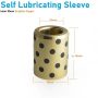 10x12x14 High Strength Brass Oil Free Bushing Graphite Copper Sleeve Self Lubricating MPBZ10-12