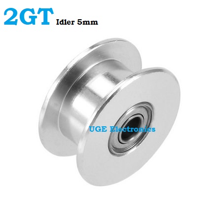 2GT Synchronous Pulley Idler Wheel 5mm Bore Diameter Without Teeth