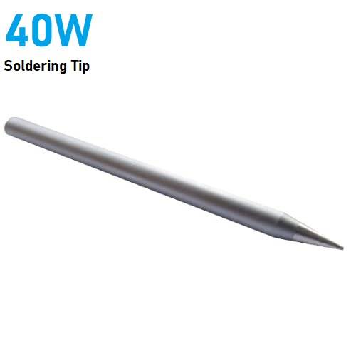 thumbnail interactive-video image 1 of Duratool 40W Mains Powered Soldering Iron Kit With Free Solder And Spare Tip 1 of 3